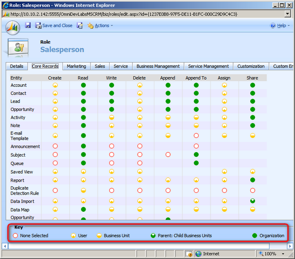 Ms crm security role permissions explained documentation and
